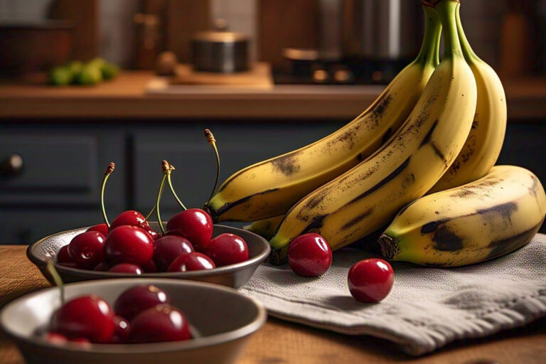 Cannabis-infused Cherry Dark Chocolate Chip uses overripe bananas—those brown, spotty ones that are too soft to eat but perfect for baking.