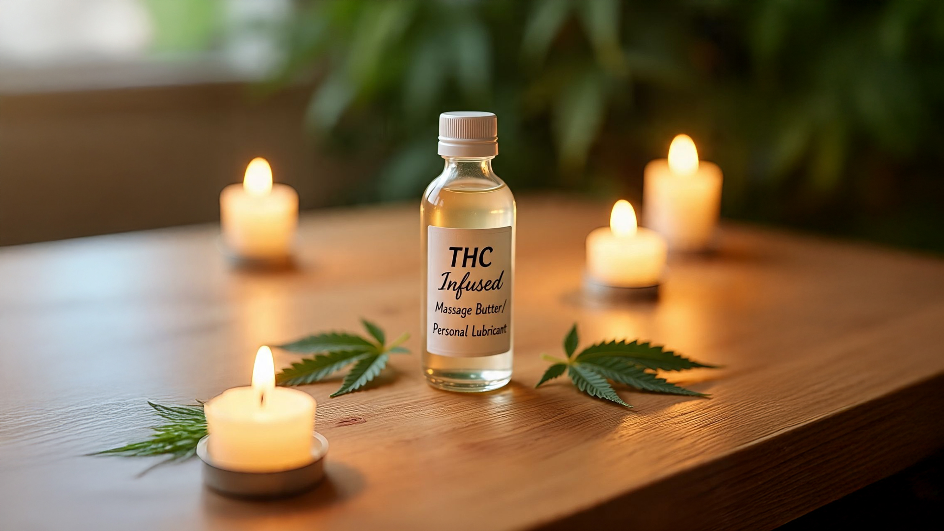 THC-infused THC Infused Massage Butter/Personal Lubricant